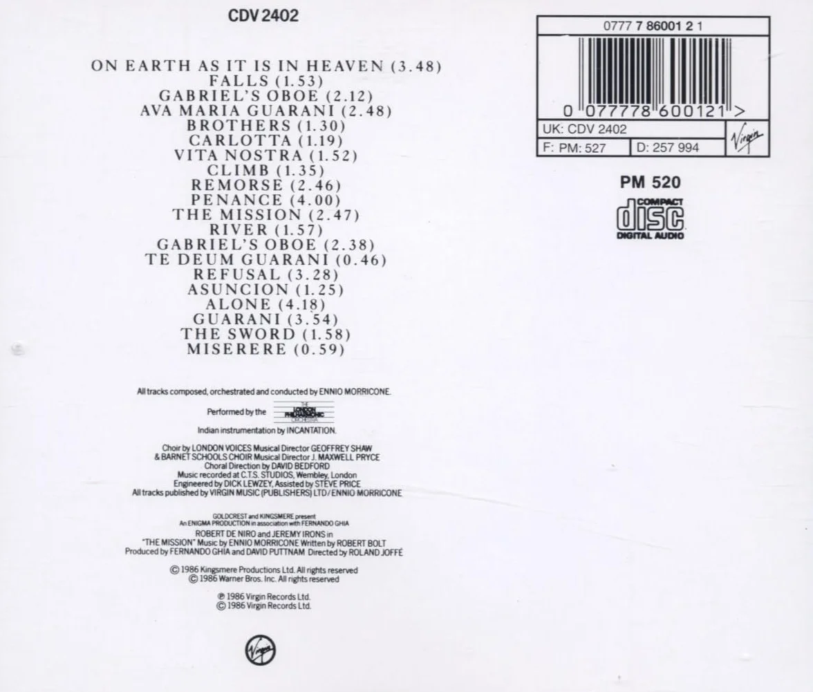 The Mission: Music From The Motion Picture