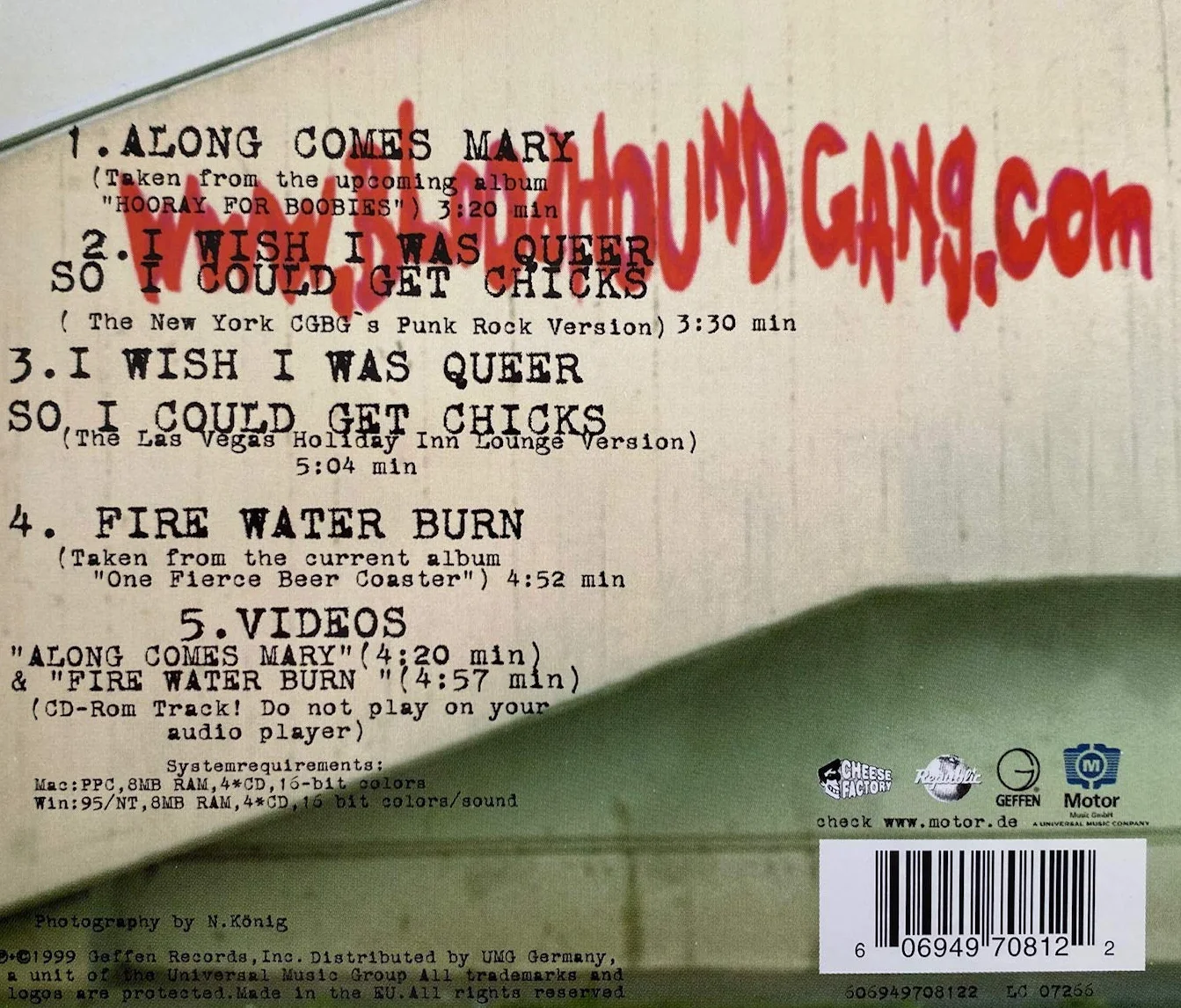 Bloodhound Gang Along Comes Mary