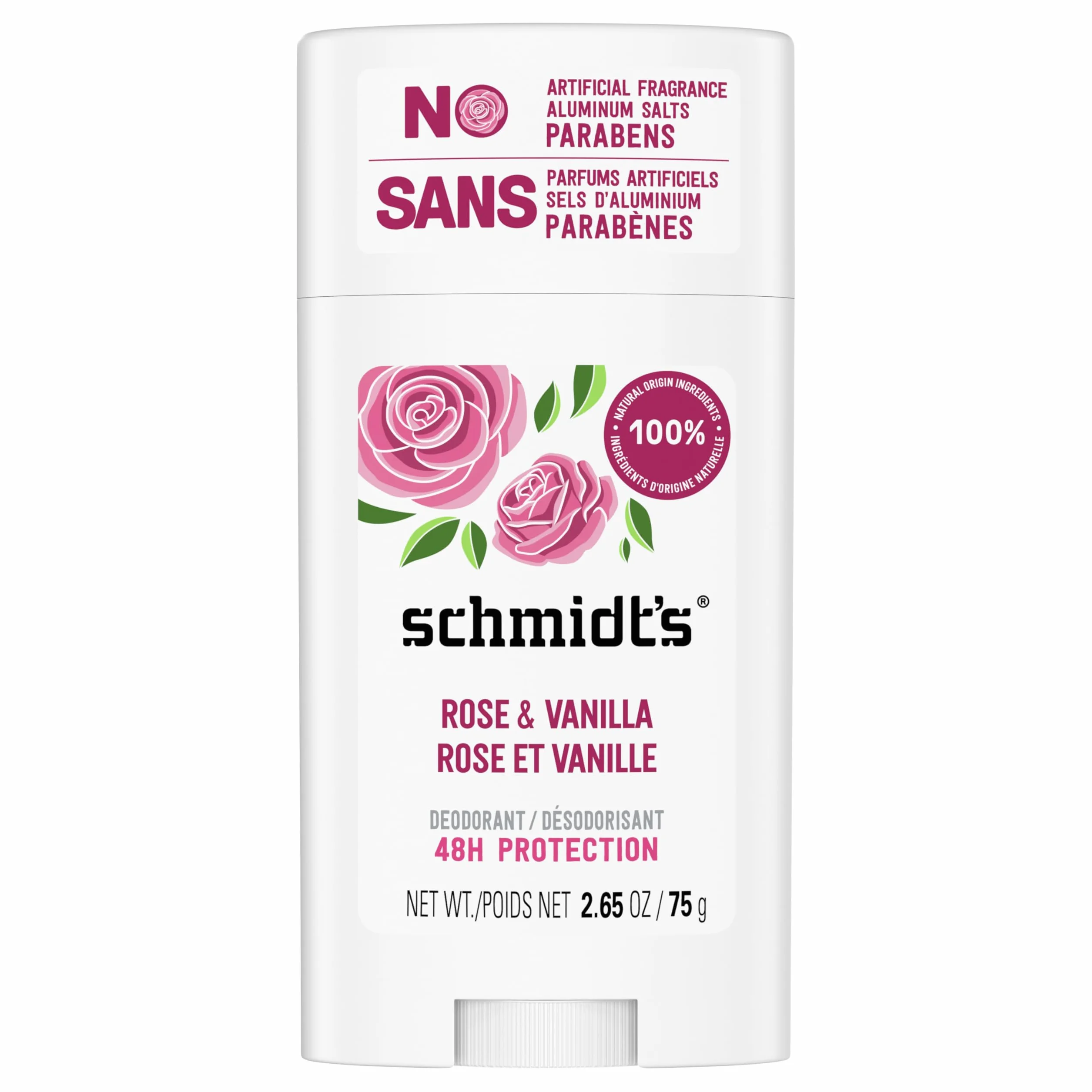 Schmidt'S Rose & Vanilla Dezodorant 75 g
