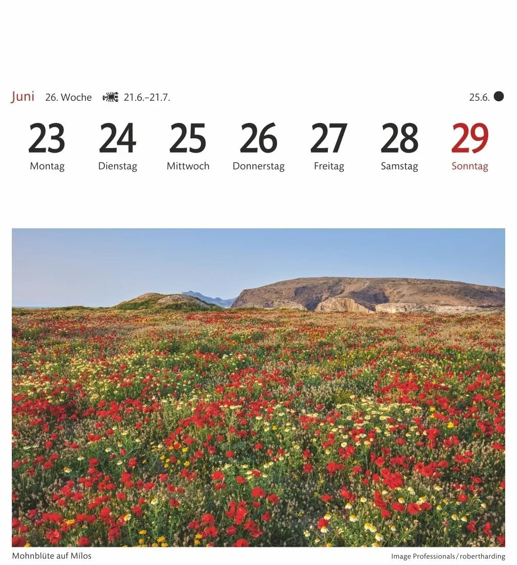 Griechische Inseln Sehnsuchtskalender 2025 - Wochenkalender mit 53 Postkarten: Reise-Kalender mit 53 hochwertigen Postkarten der schönsten Plätze Griechenlands. Postkartenkalender 2025. 16 x 17,5 cm