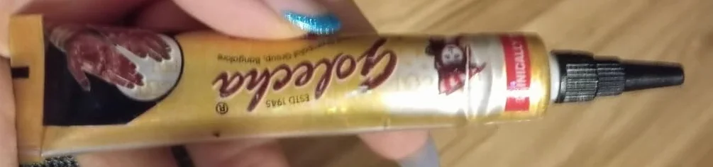Golecha Natural Mehandi tubki do tatuażu czerwono-brązowe 75 g