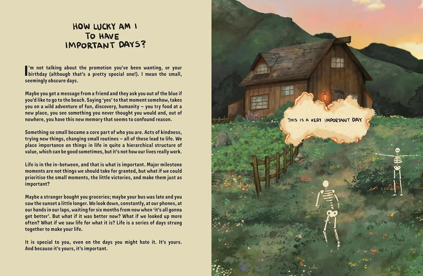 How Lucky Am I: The inspiring and uplifting new book featuring beloved skeleton Mr Skelly