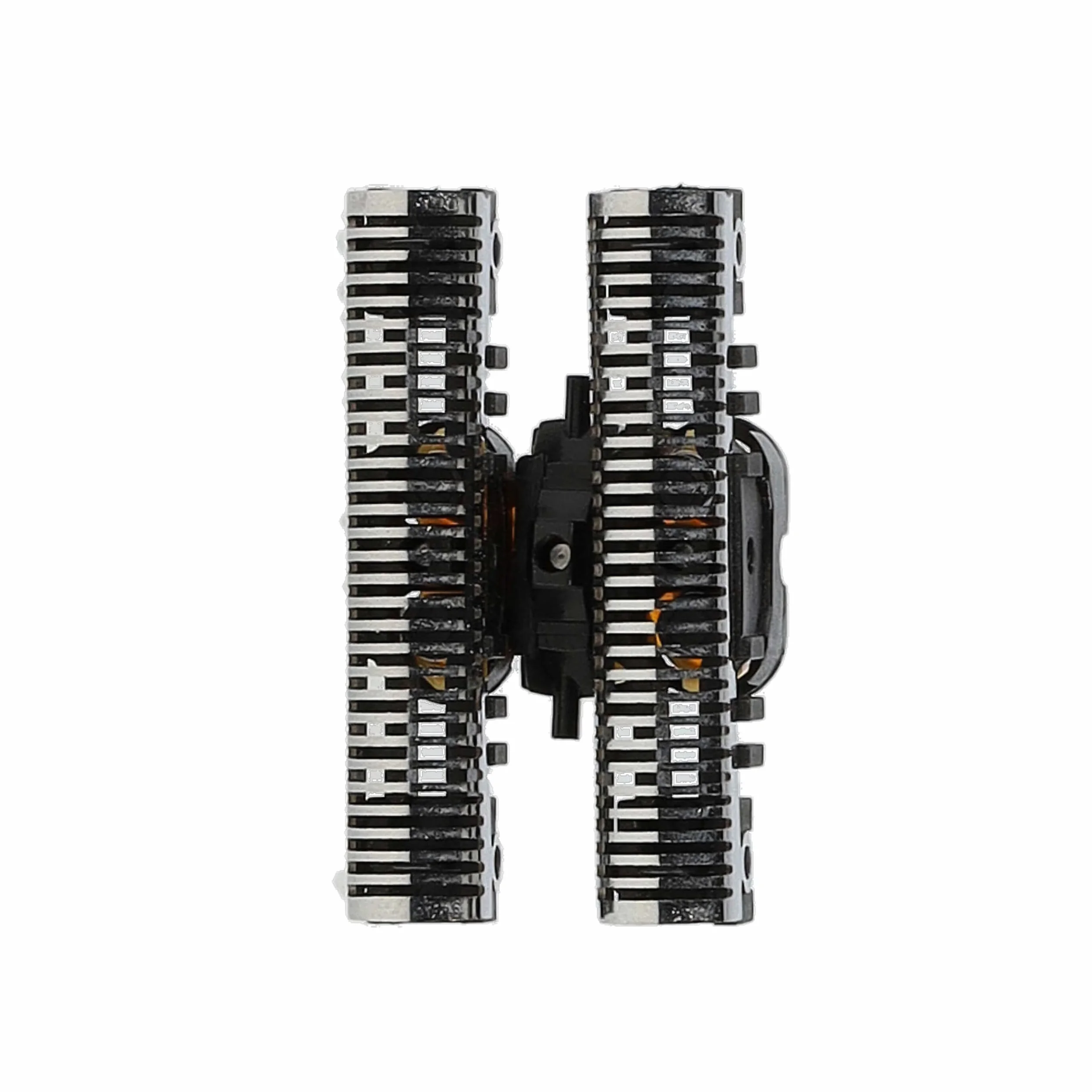 vhbw Zestaw części tnących do golarki Braun Flex Integral 6550, folia + blok na noże, czarny