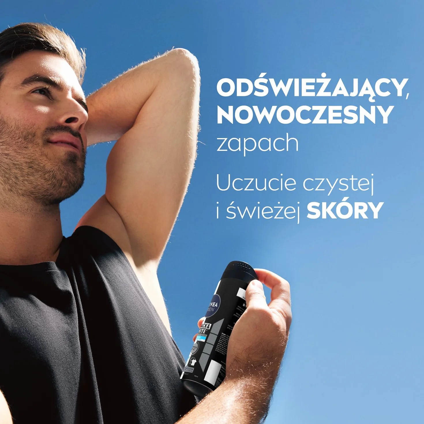 NIVEA MEN Black & White Fresh Antyperspirant spray 150 ml