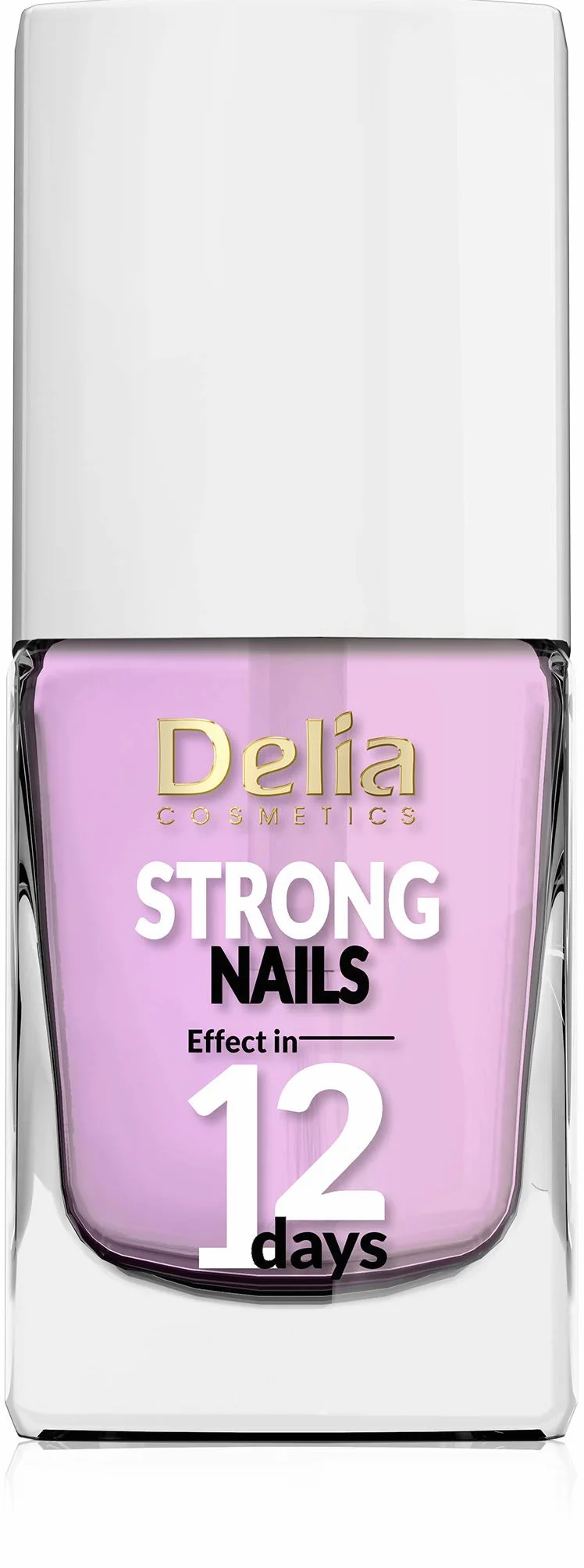 Delia Cosmetics – Ekstremalnie Utwardzająca Odżywka – Do Paznokci Łamliwych, Kruchych i Rozdwajających się – Utwardza i Odbudowuje Słabe i Łamliwe Paznokcie - Szybko Schnąca Formuła – Krzem – Proteiny Jedwabiu – Polimery Akrylowe, Metionina - Rezultat w 1