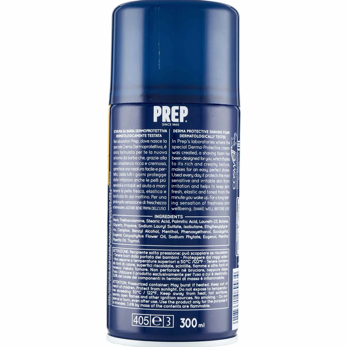 Prep Klasyczna pianka do brody, 300ml