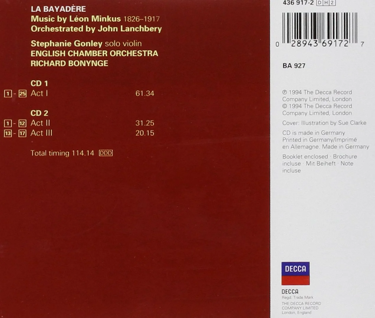 La Bayadere