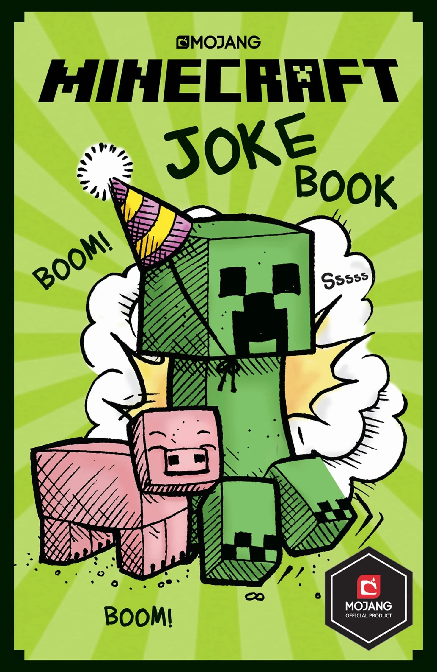 Minecraft Joke Book: An official illustrated Minecraft children’s joke book – perfect for funny kids who are into video games aged 7, 8, 9, 10 and 11!