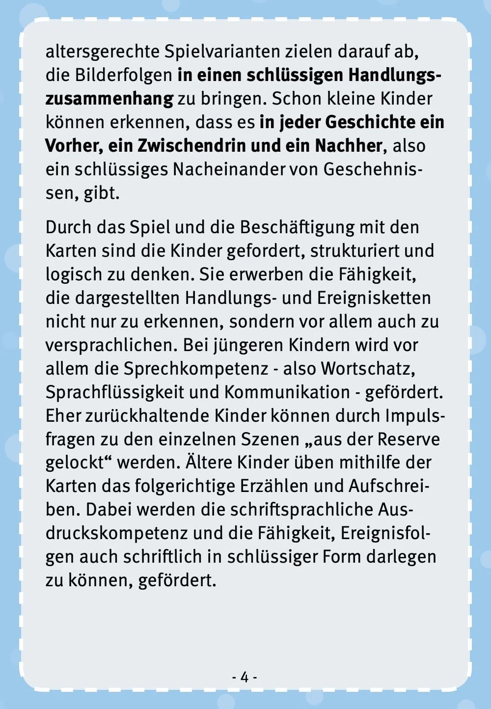 Zuerst, danach, ... und dann?: Denk- und Legespiele zu Handlungsabläufen. Bildergeschichten für Kinder von 4 bis 8. Logische Reihenfolgen erkennen und nacherzählen. Bildkarten für Kita & Grundschule