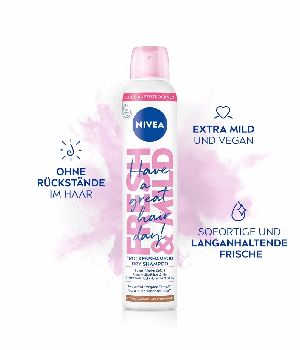 Nivea Fresh&Mild Suchy Szampon 200 ml