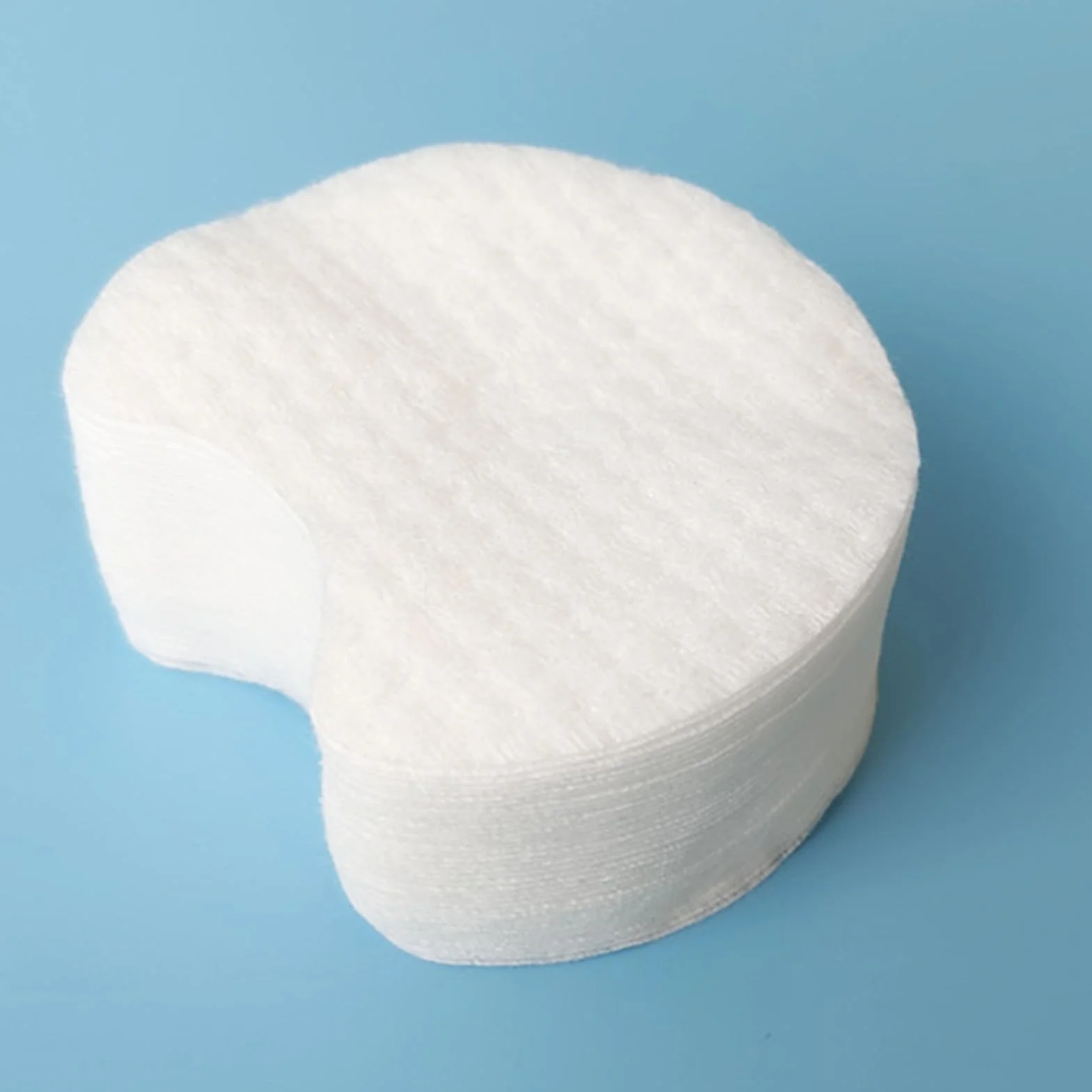 Face Cotton Pads, Facial Cleansing Rounds, Natural Soft, 2.36x2.36 Inches, Reusable for Daily Care