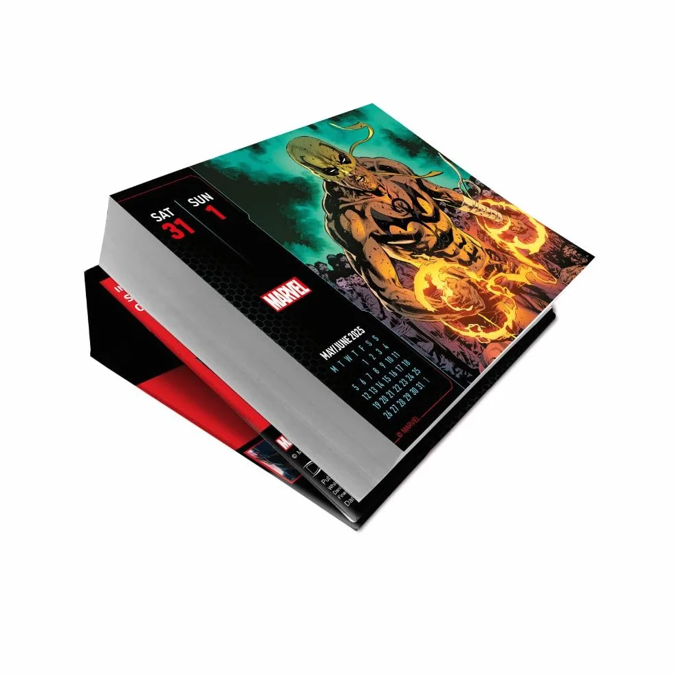 Marvel Desk Block Calendar 2025: Original Danilo-Tagesabreißkalender [Kalendar]