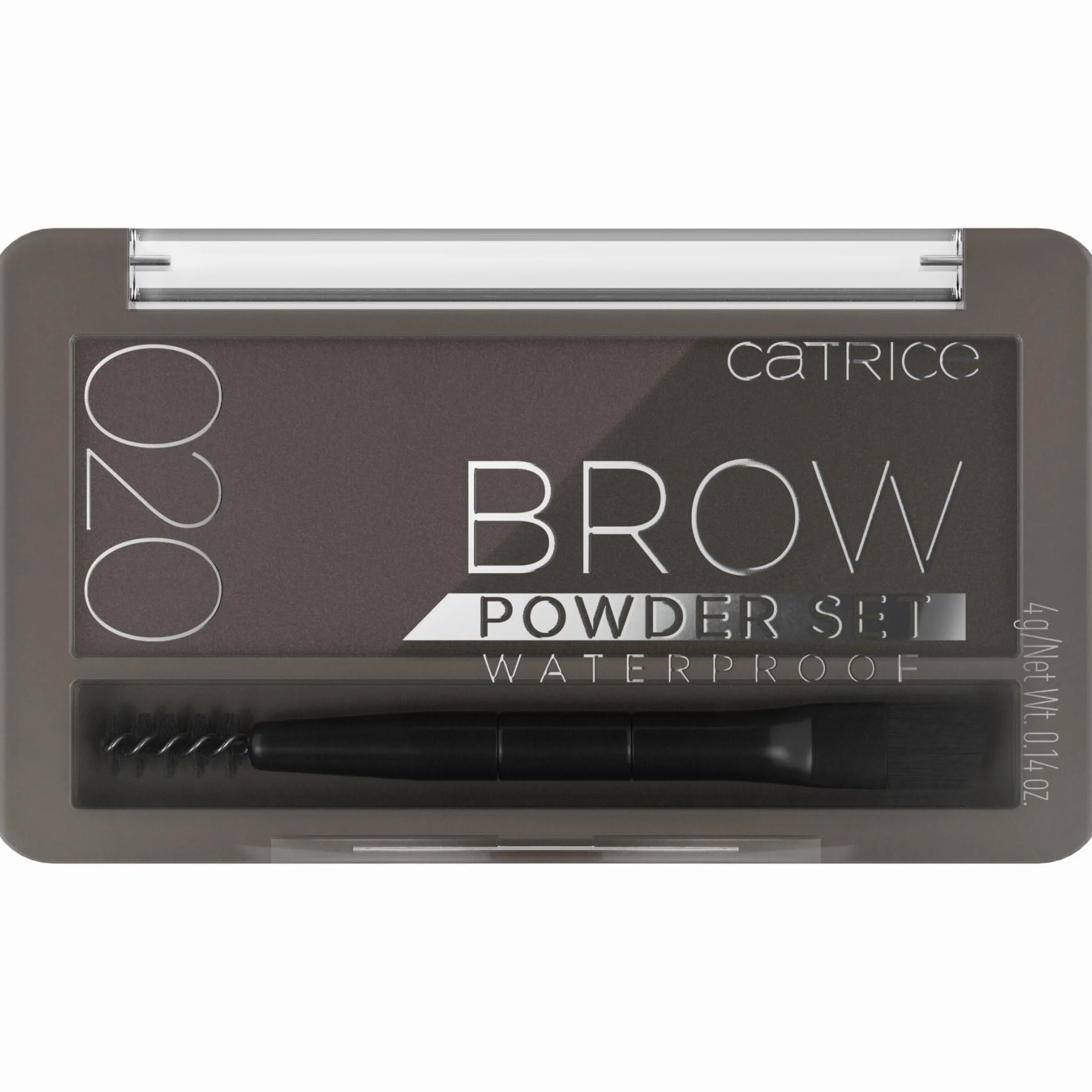 Catrice Wodoodporny zestaw do brwi w pudrze 4g matowy długotrwały