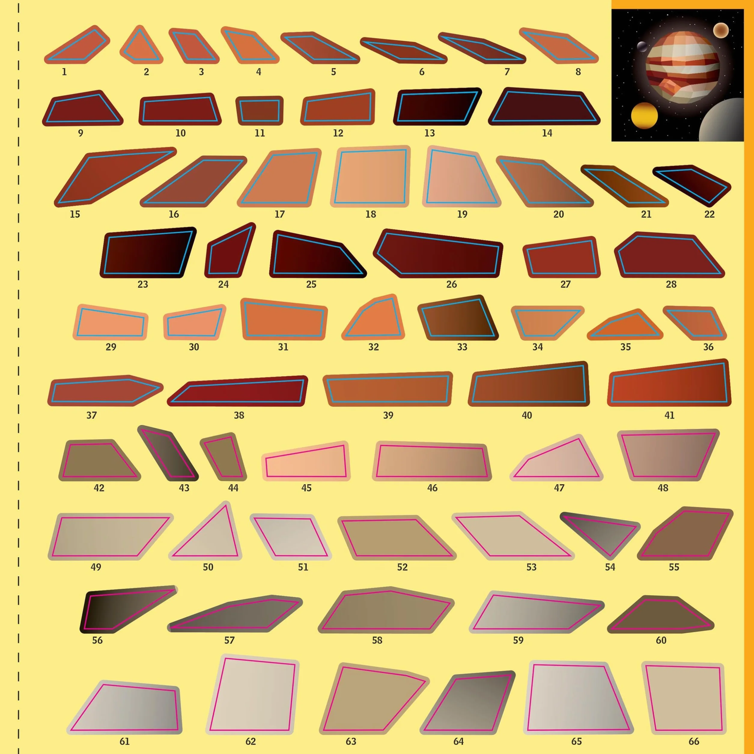Paint by Sticker Kids: Outer Space: Create 10 Pictures One Sticker at a Time! Includes Glow-in-the-Dark Stickers