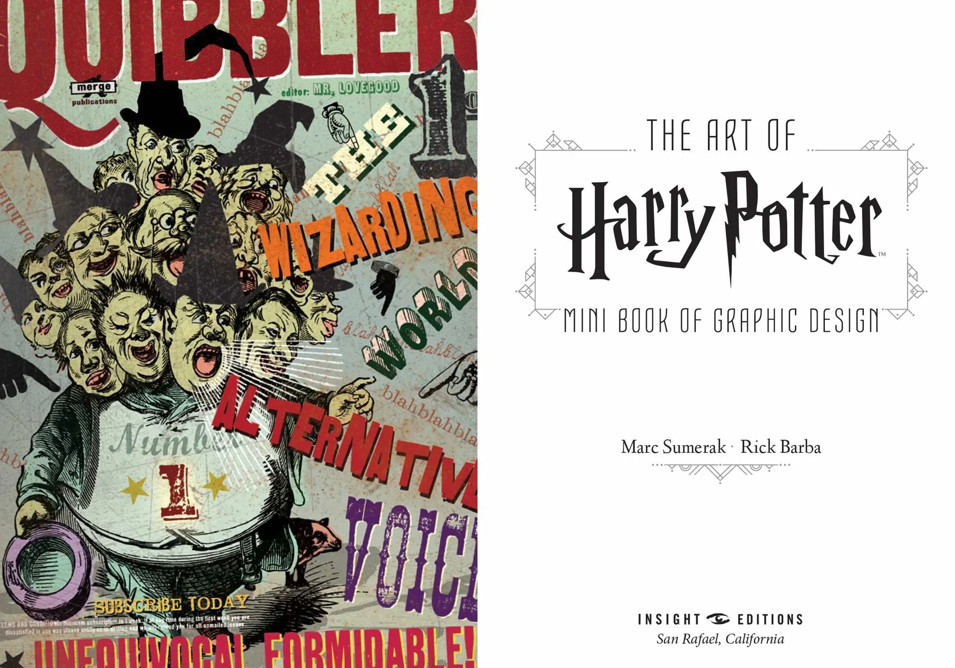 The Art of Harry Potter (Mini Book): Mini Book of Graphic Design