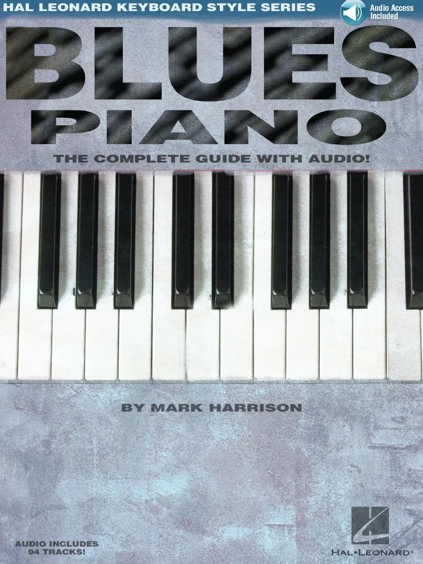 Blues piano piano +enregistrements online: Hal Leonard Keyboard Style Series