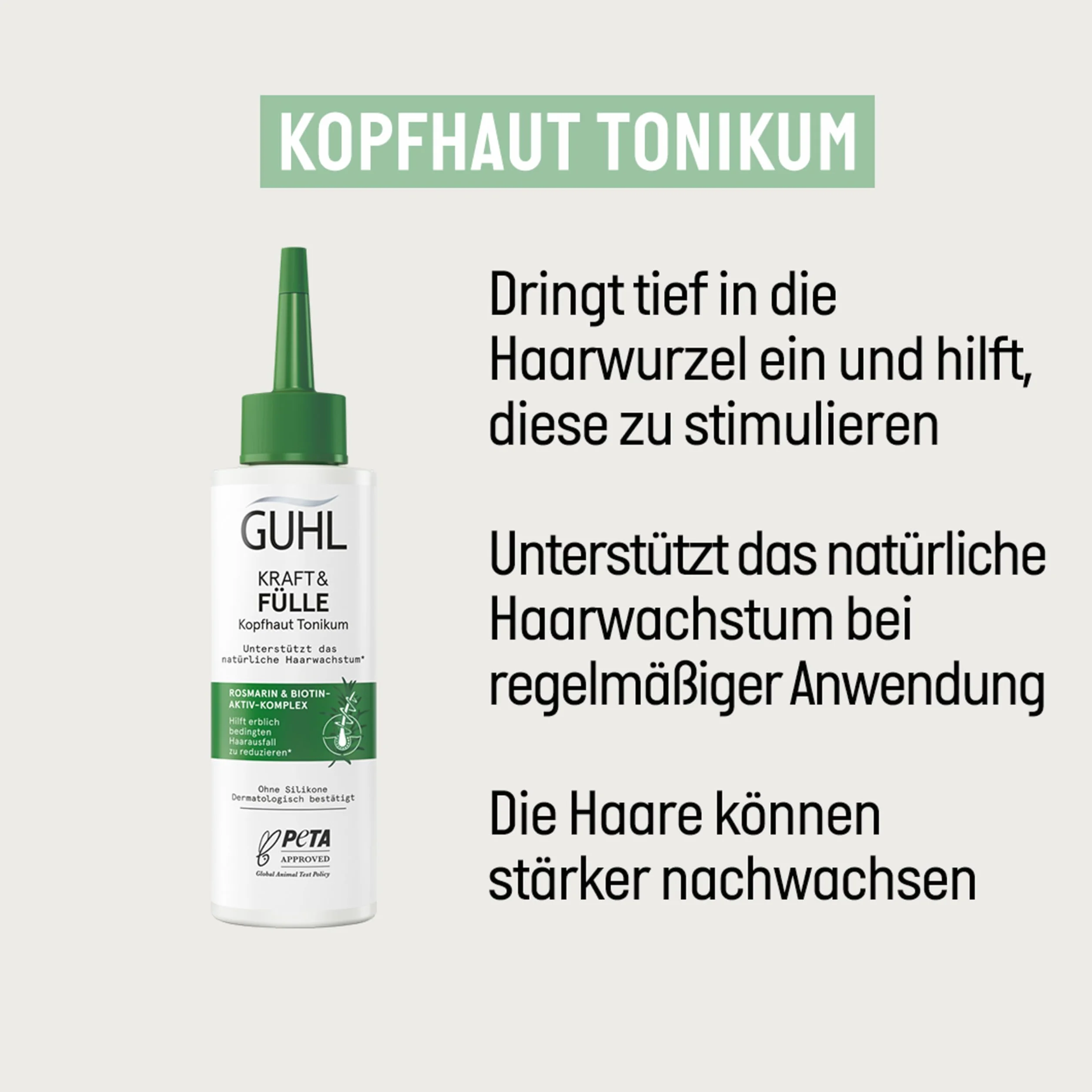 Guhl Tonik do skóry głowy Kraft & Obfitość 125 ml