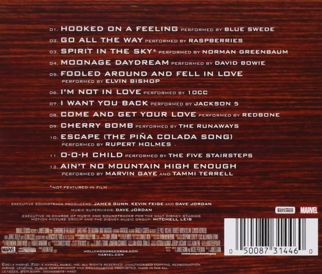 Guardians Of The Galaxy: Awesome Mix Vol. 1