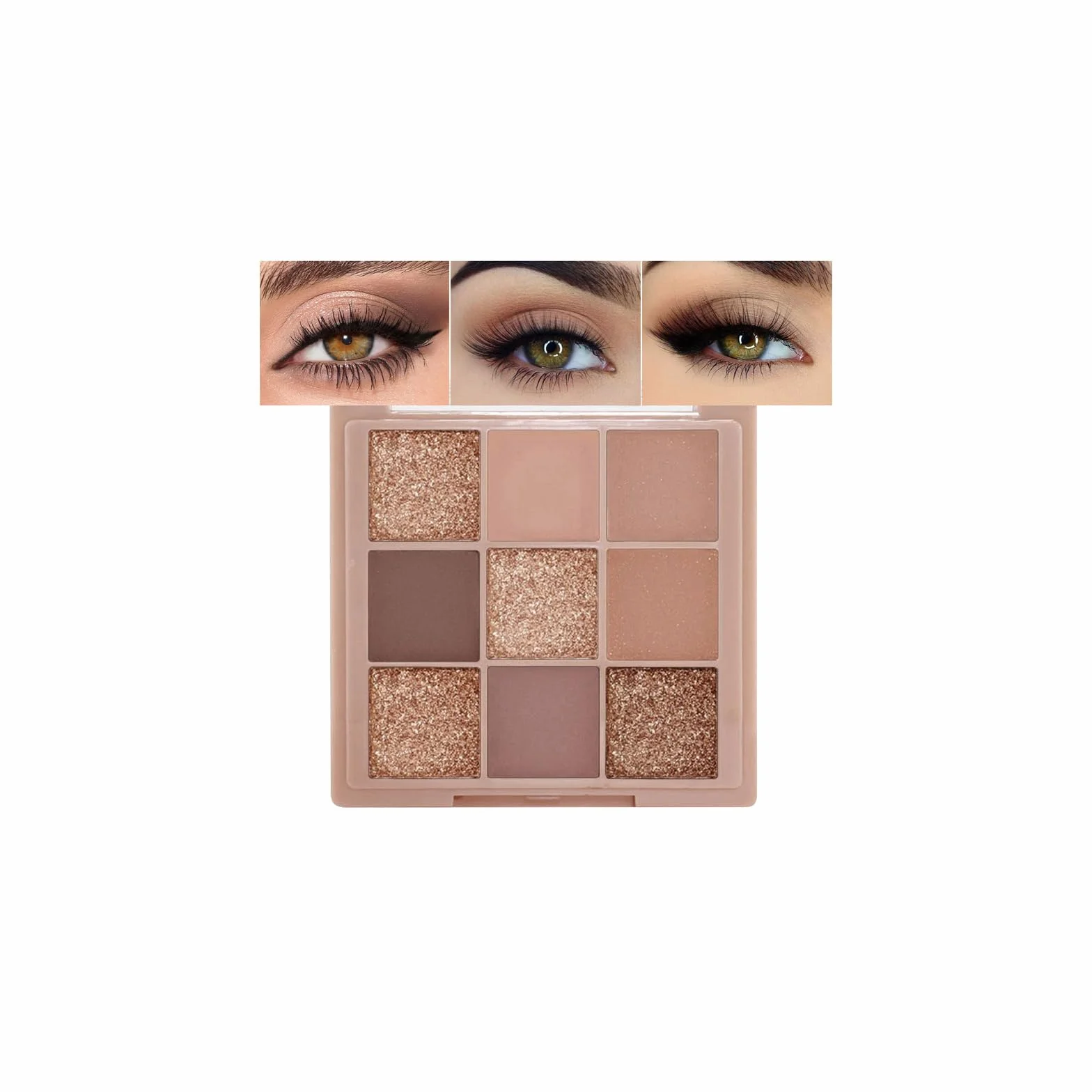 Paleta cieni do powiek 9 odcieni nude naturalne trwałe #05
