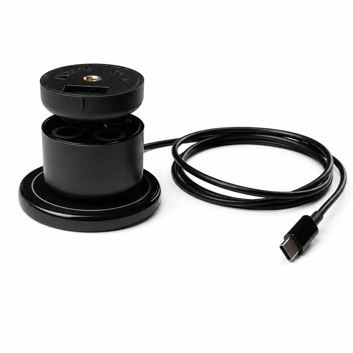 Calypso Instruments Ultrasonic przenośny mini anemometr z prędkością i kierunkiem ręcznym, średnica 43 mm, waga 78 g, bezprzewodowy, Bluetooth, czujniki ultradźwiękowe, czarny