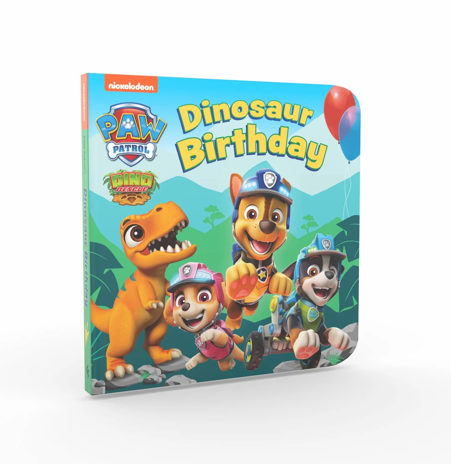 PAW Patrol Board Book – Dinosaur Birthday: The new dinosaur board book from the hit PAW Patrol Dino Rescue series!