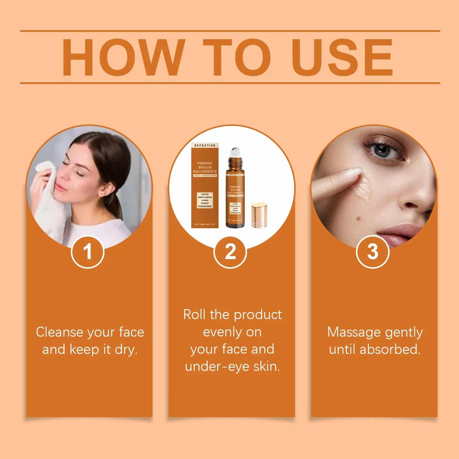 Ujędrniające serum roll-on