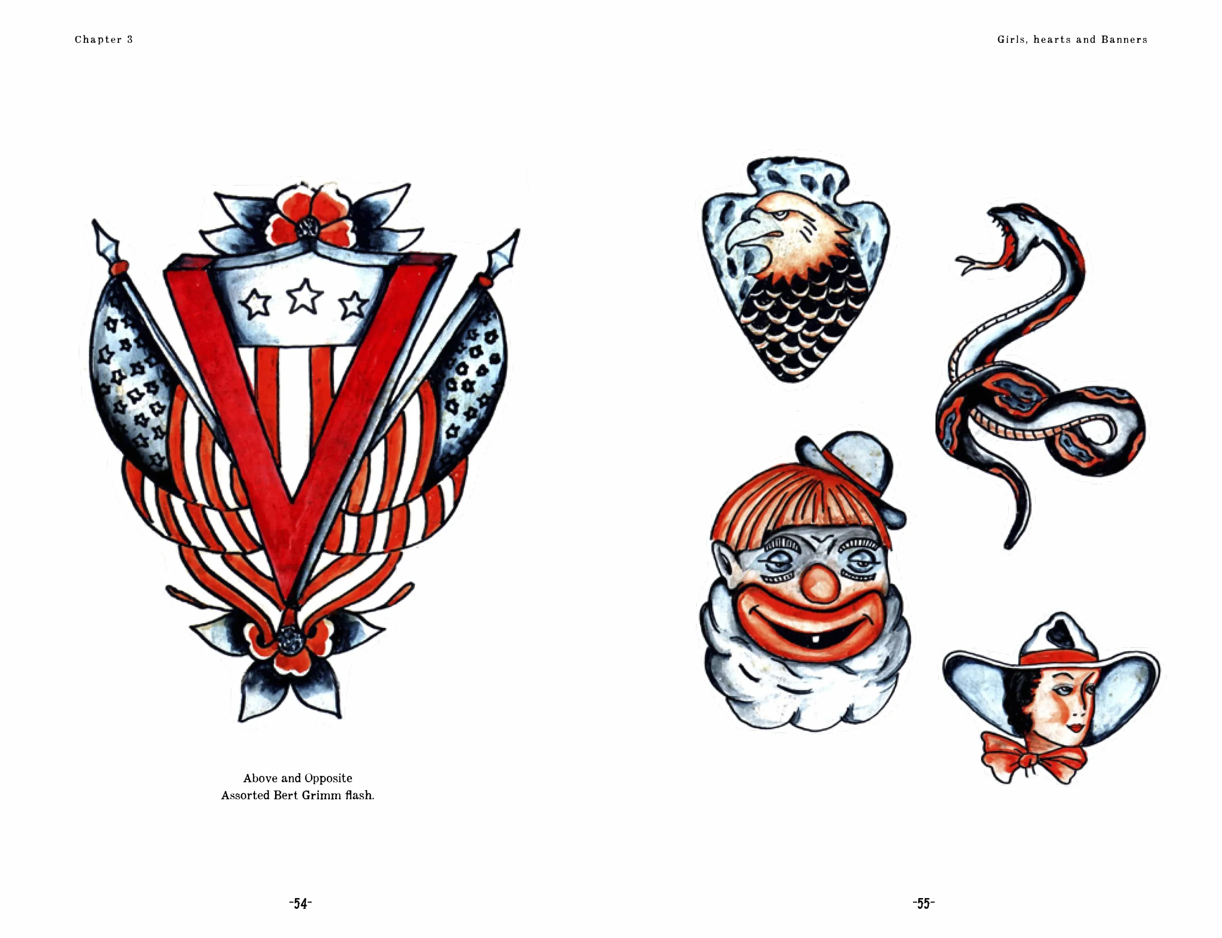 Vintage Tattoos: A Sourcebook for Old-School Designs and Tattoo Artists