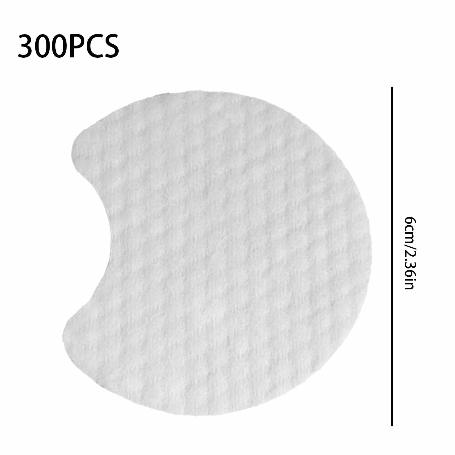 Face Cotton Pads, Facial Cleansing Rounds, Natural Soft, 2.36x2.36 Inches, Reusable for Daily Care