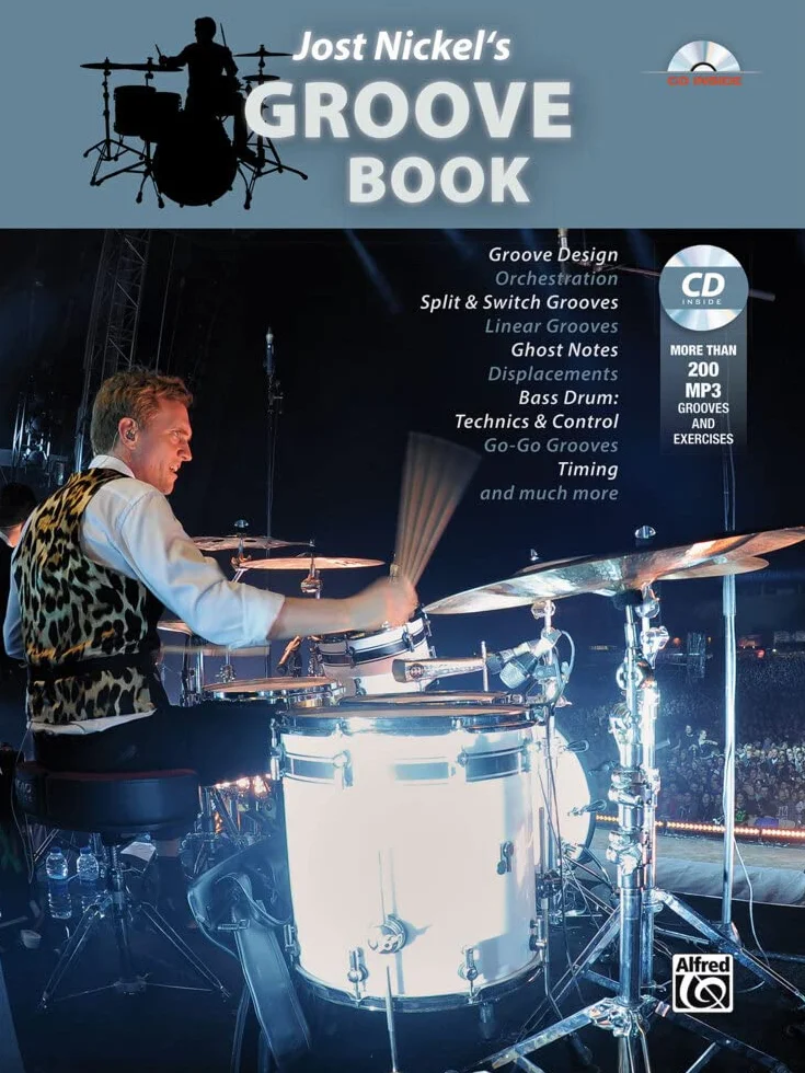 Jost Nickel's Groove Book: Groove Design, Orchestration, Split & Switch Grooves, Linear Grooves, Ghost Notes, Displacements, Bass Drum: Technics & ... ... Timing and much more (English Edition)
