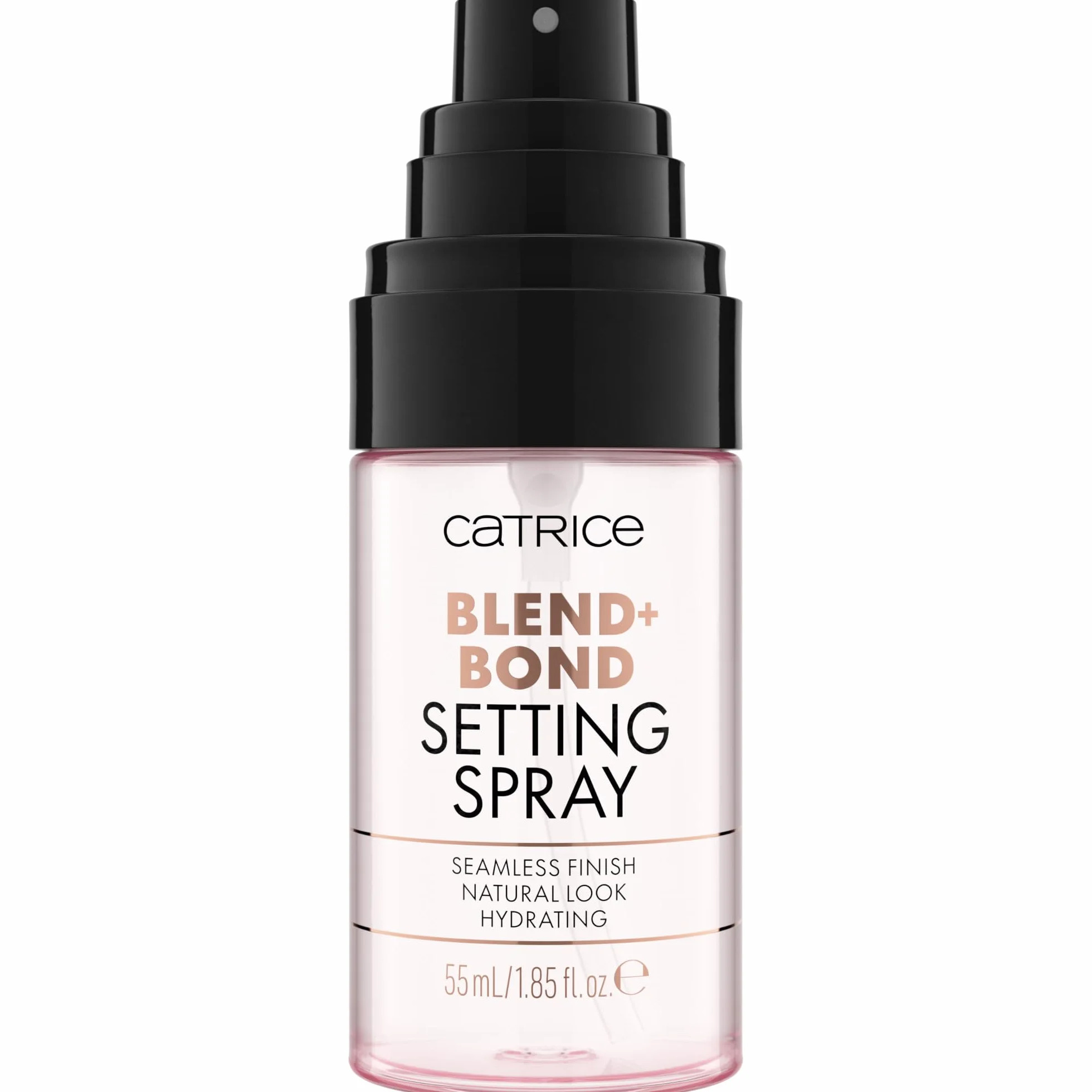 Catrice Spray utrwalający makijaż Blend + Bond, nawilżanie, podkład, orzeźwianie, naturalny (55ml)