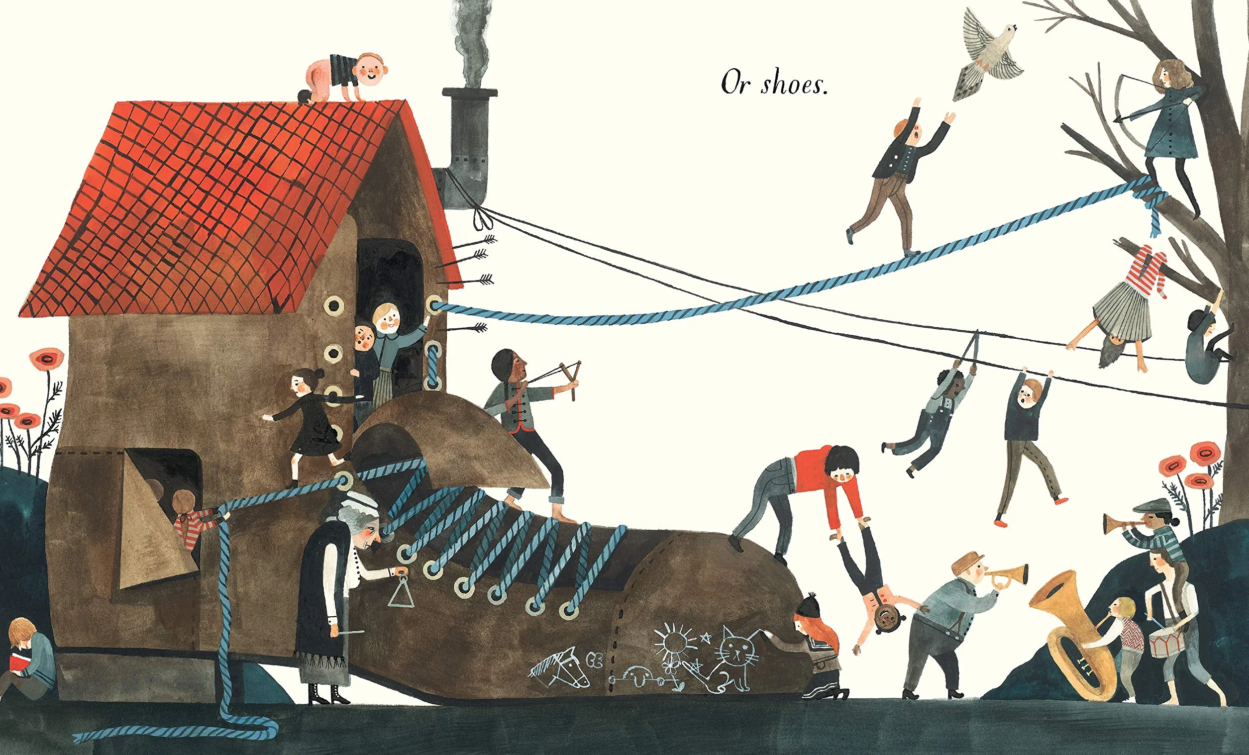 Home: A touching tribute to the various places we call home for 3-7 year olds, filled with imagination and intrigue