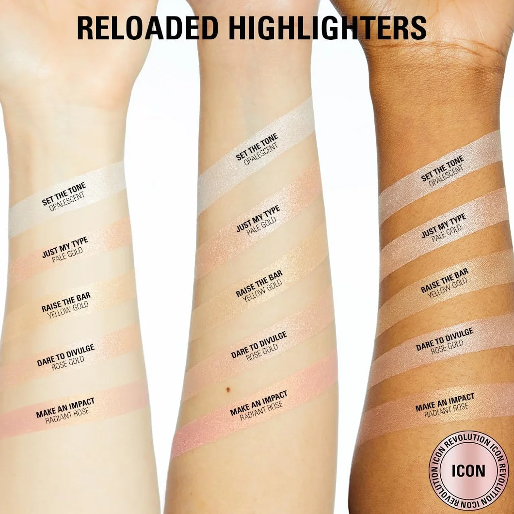 Makeup Revolution Just My Type Rozświetlacz do Twarzy, 10 g