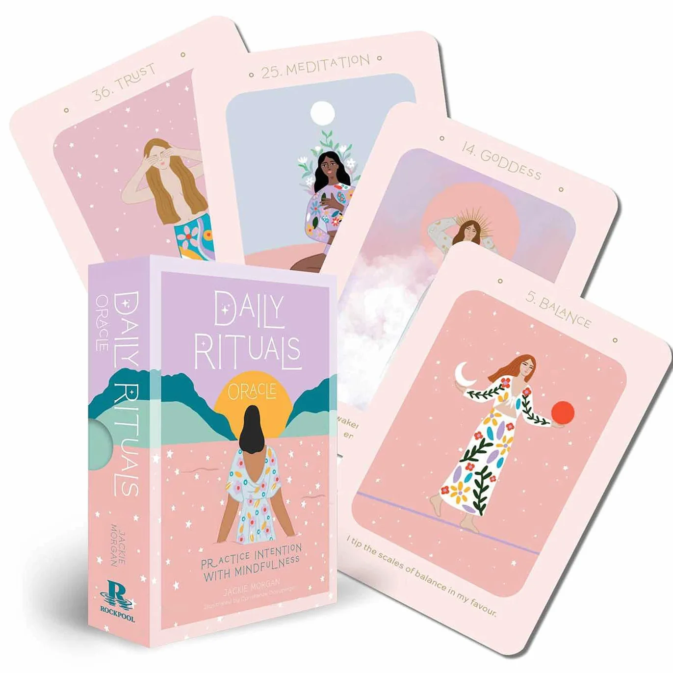 Daily Rituals Oracle: Practice Intention with Mindfulness (36 Full-Color Cards and 88-Page Book)