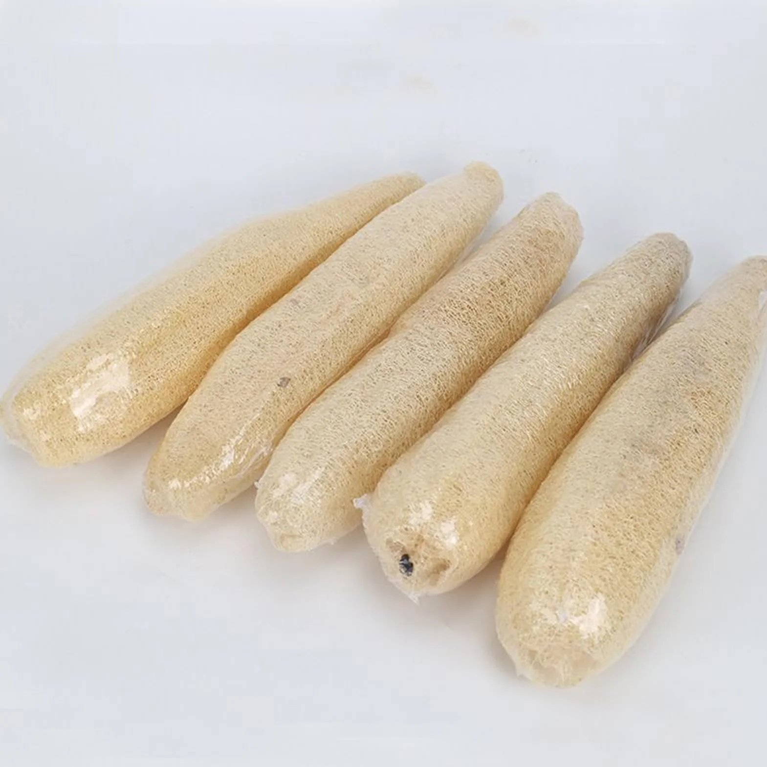 Naturalna gąbka Loofah do kąpieli, szczotka do czyszczenia ciała, akcesoria łazienkowe