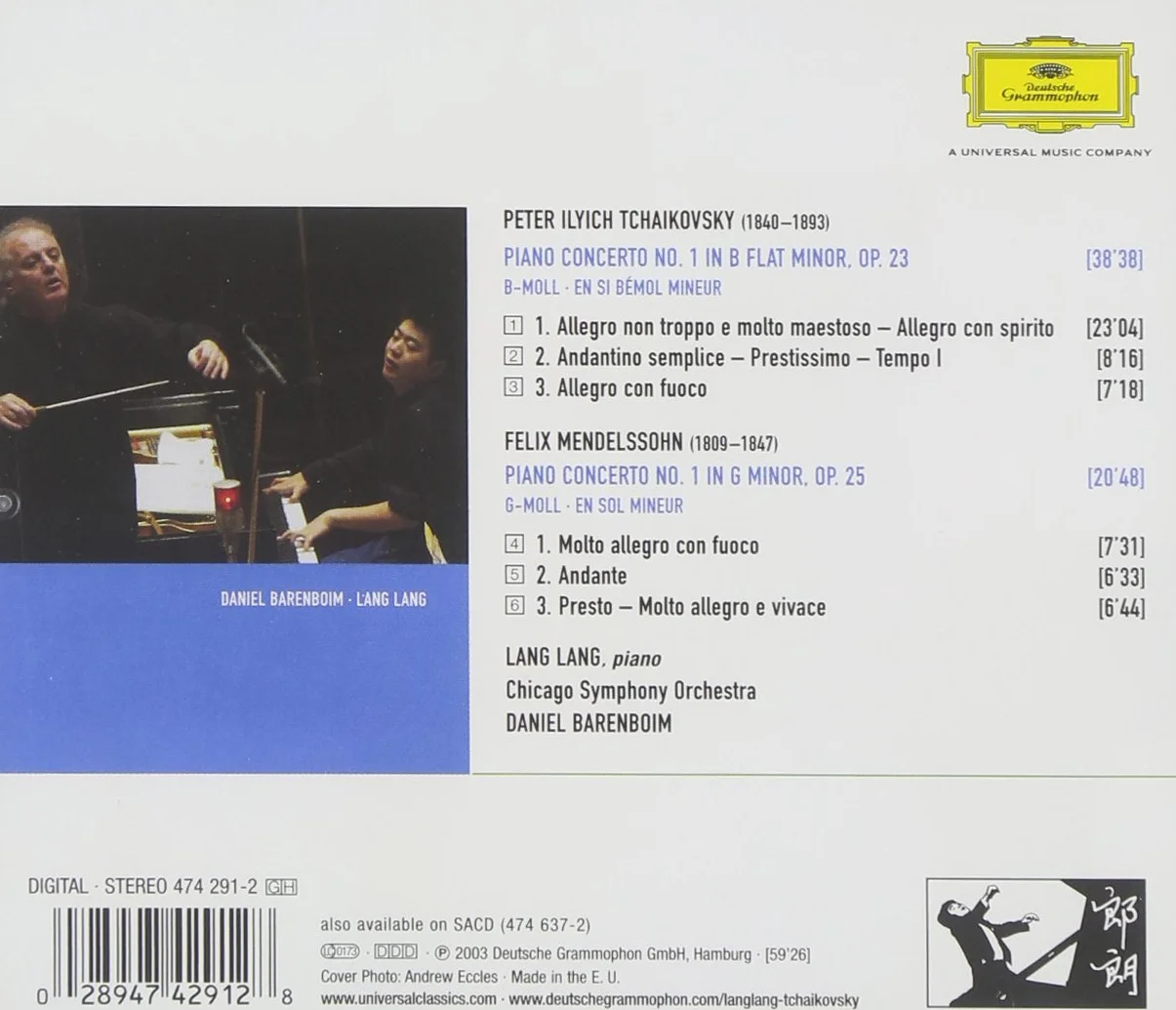 Tchaikovsky / Mendelssohn: First Piano Concertos