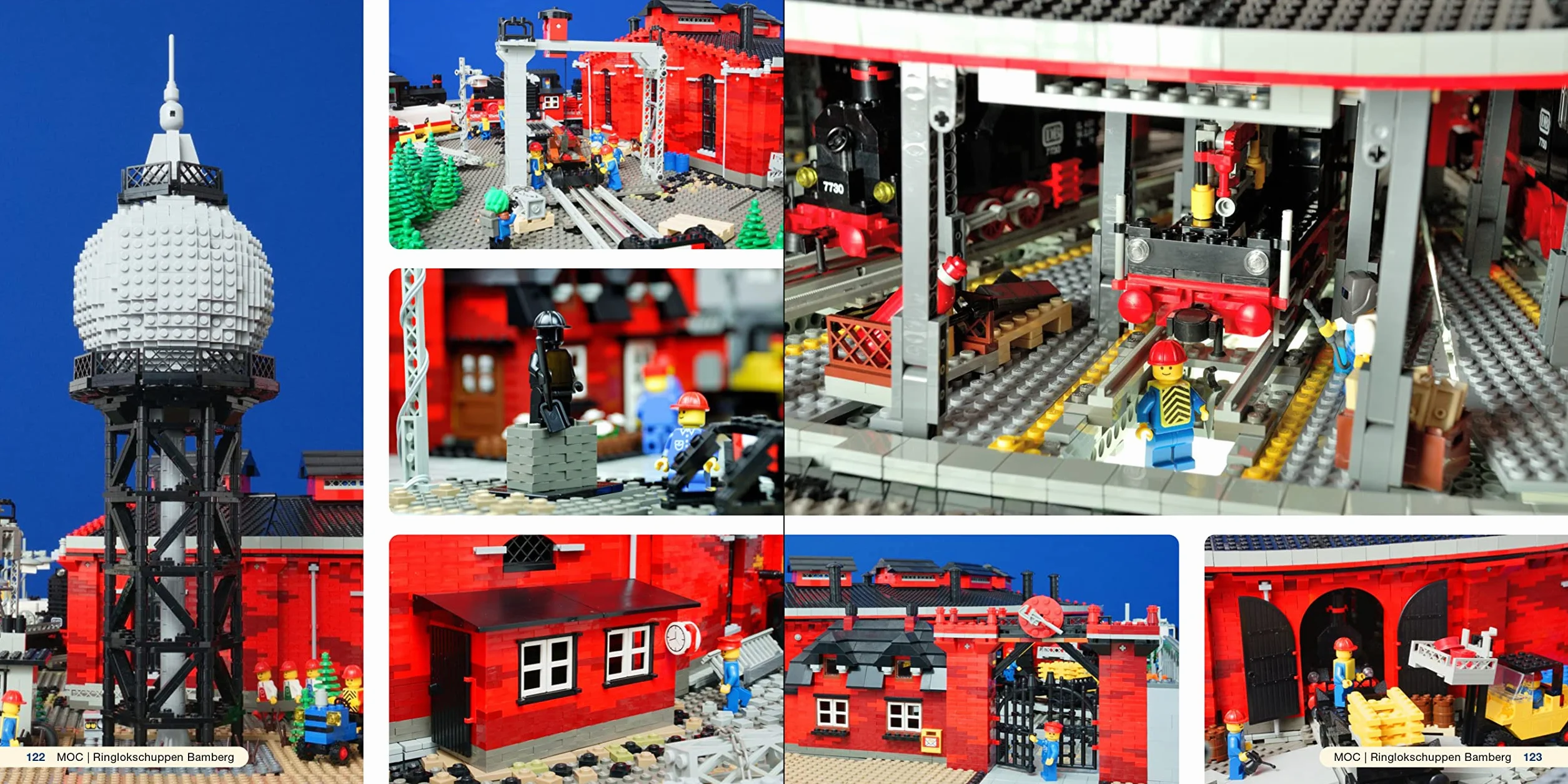 LEGO®-Eisenbahnwelt: Die 80er-Jahre: Modelle, Landschaften, Sets