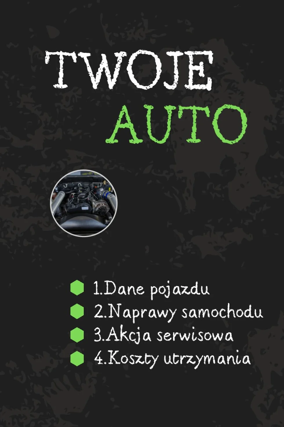 Książka konserwacji pojazdu: Vehicle maintenance book, śledź konserwację, naprawy, paliwo, olej, przebiegi, opony i notatki z dziennika, dziennik oleju, dziennik wydatków samochodowych