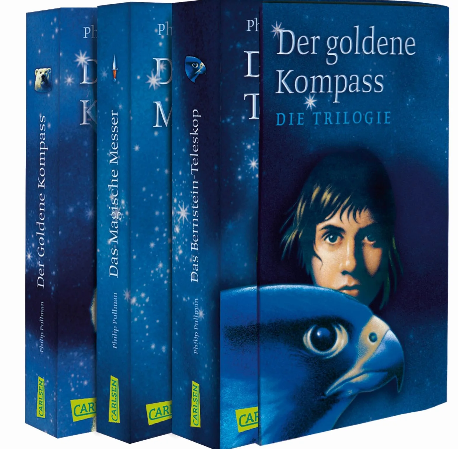 Der Goldene Kompass, Das Magische Messer, Das Bernstein-Teleskop: Alle 3 Bände im Taschenbuchschuber: 720