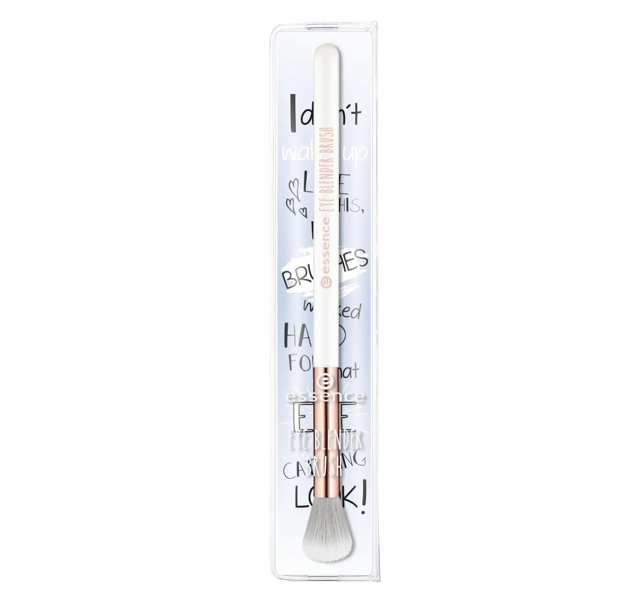essence EYE Blender brush, pędzel, fioletowy, wegański