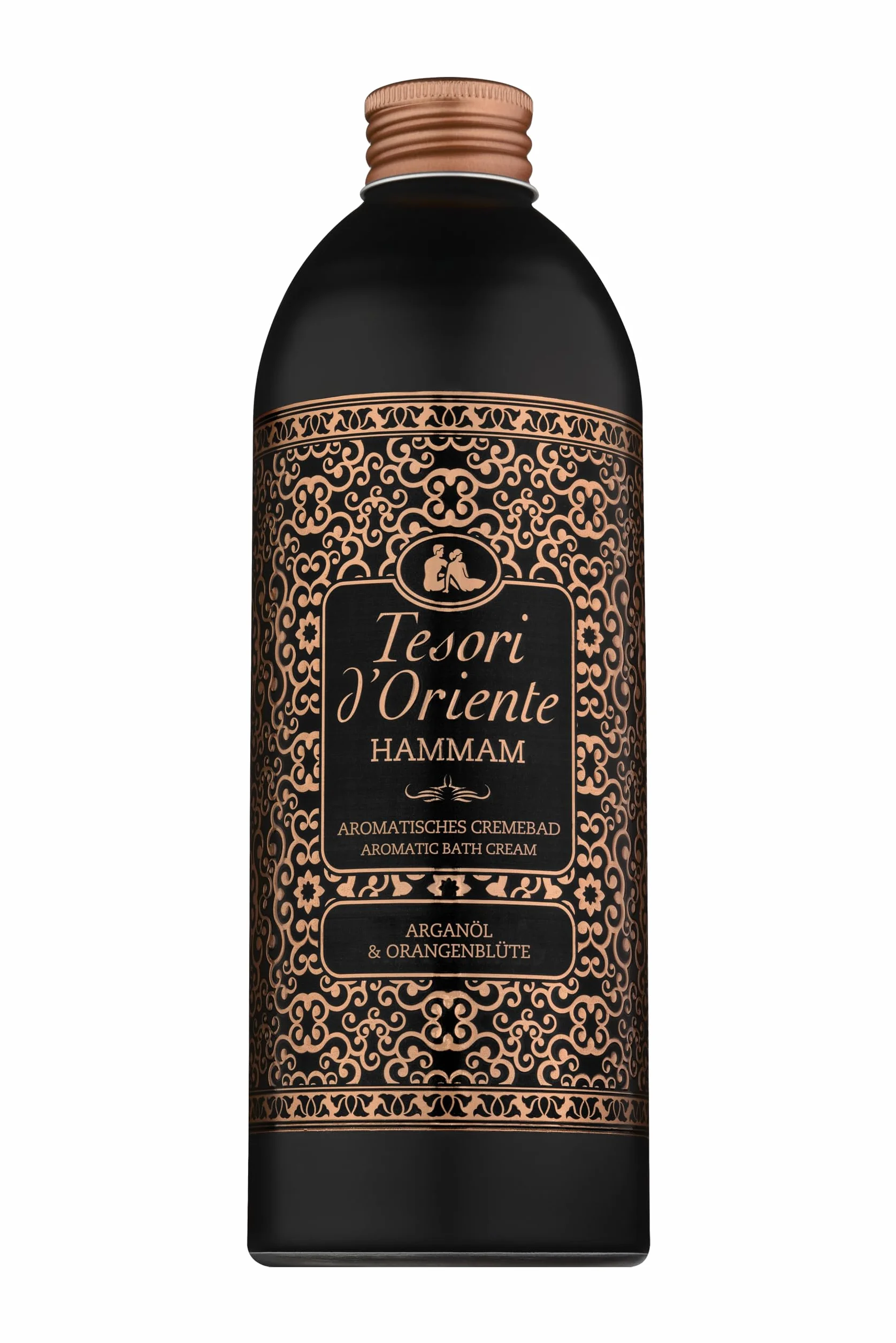 Tesori d'Oriente Kremowa kąpiel Hammam 500 ml z olejkiem arganowym i kwiatem pomarańczy