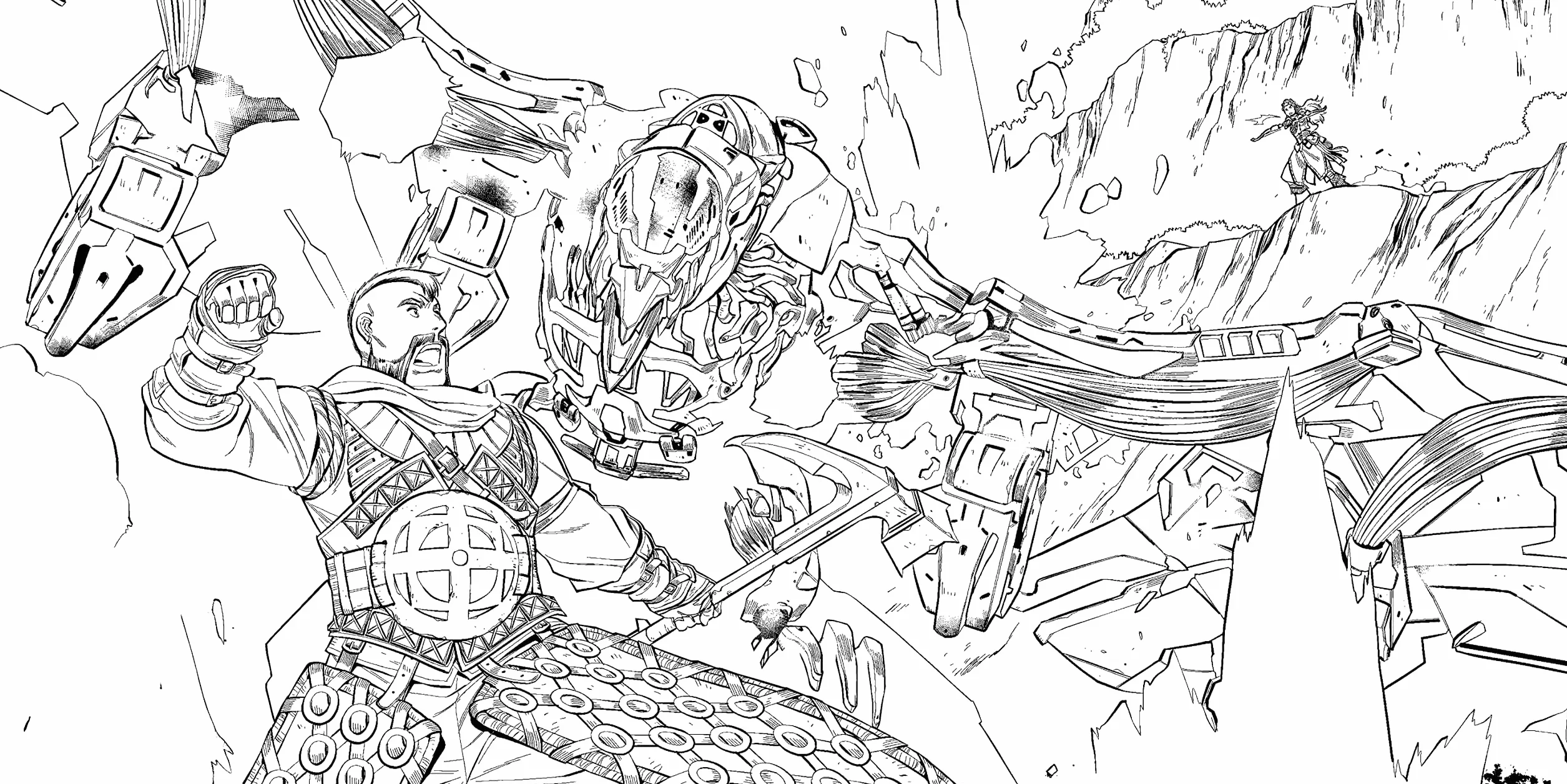 The Official Horizon Zero Dawn Coloring Book