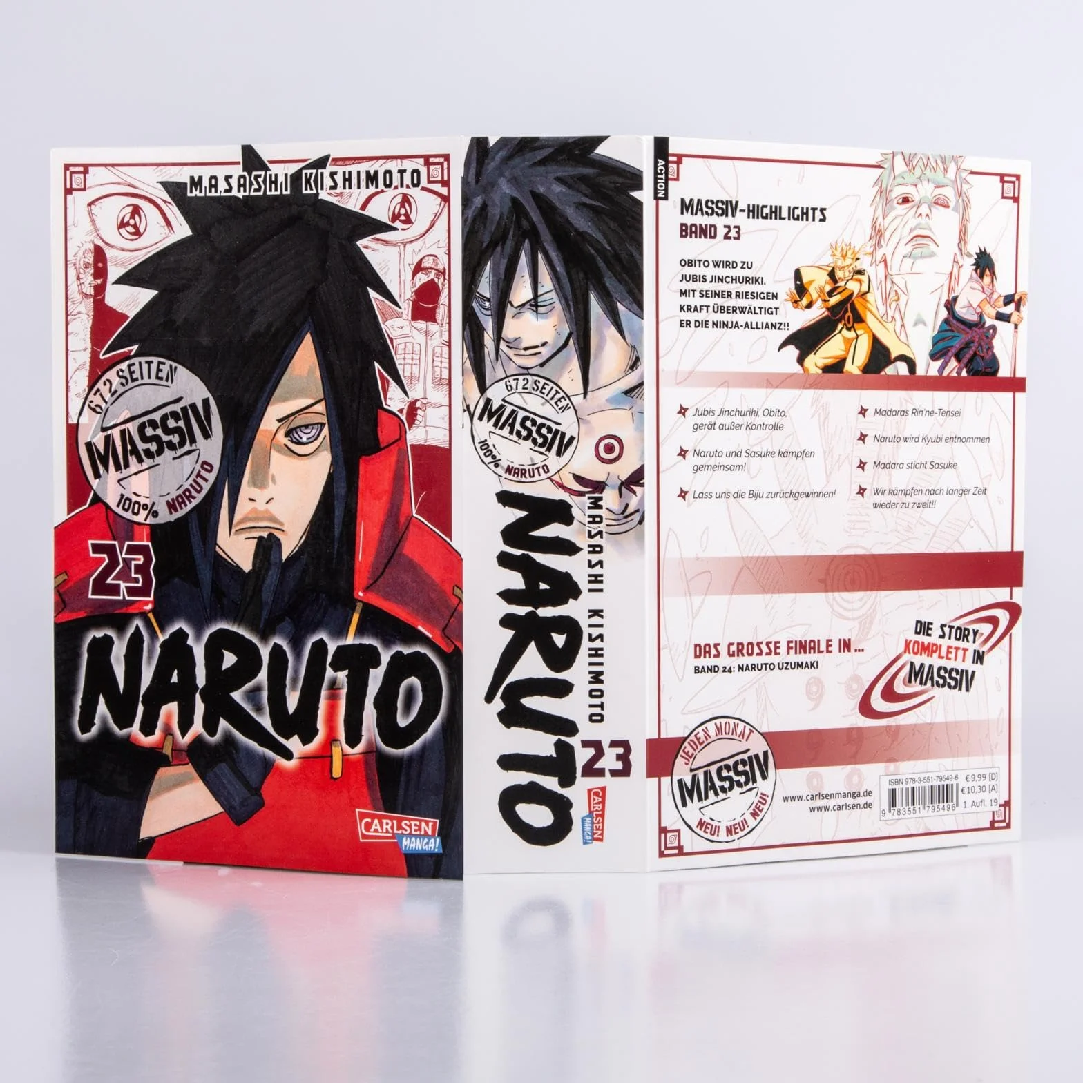 NARUTO Massiv 23: Die Originalserie als umfangreiche Sammelbandausgabe!
