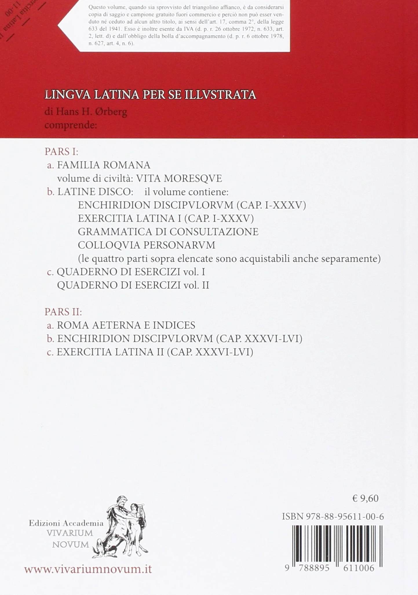 Lingua latina per se illustrata. Exercitia latina. Per i Licei e gli Ist. magistrali. Cap. XXXVI-LVI (Vol. 2)