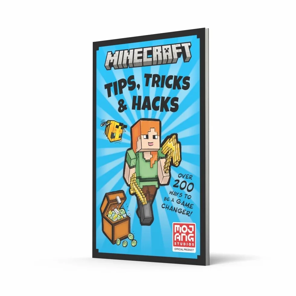 Minecraft Tips, Tricks and Hacks: The official illustrated guide to Minecraft. Full of gaming tips, it’s the perfect gift for kids and families to enjoy!