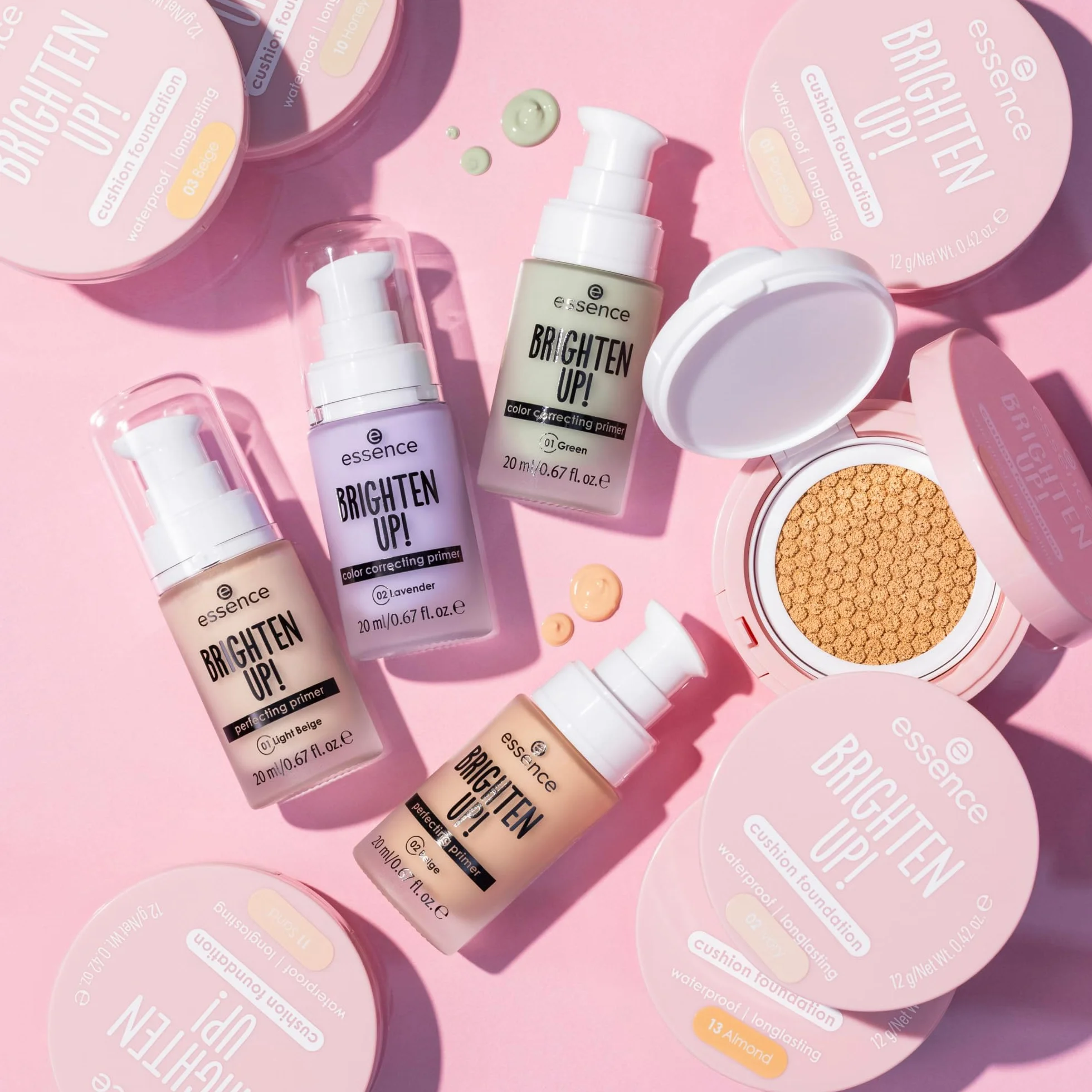 Essence Brighten Up! Color Correcting Primer Baza pod Makijaż 20ml