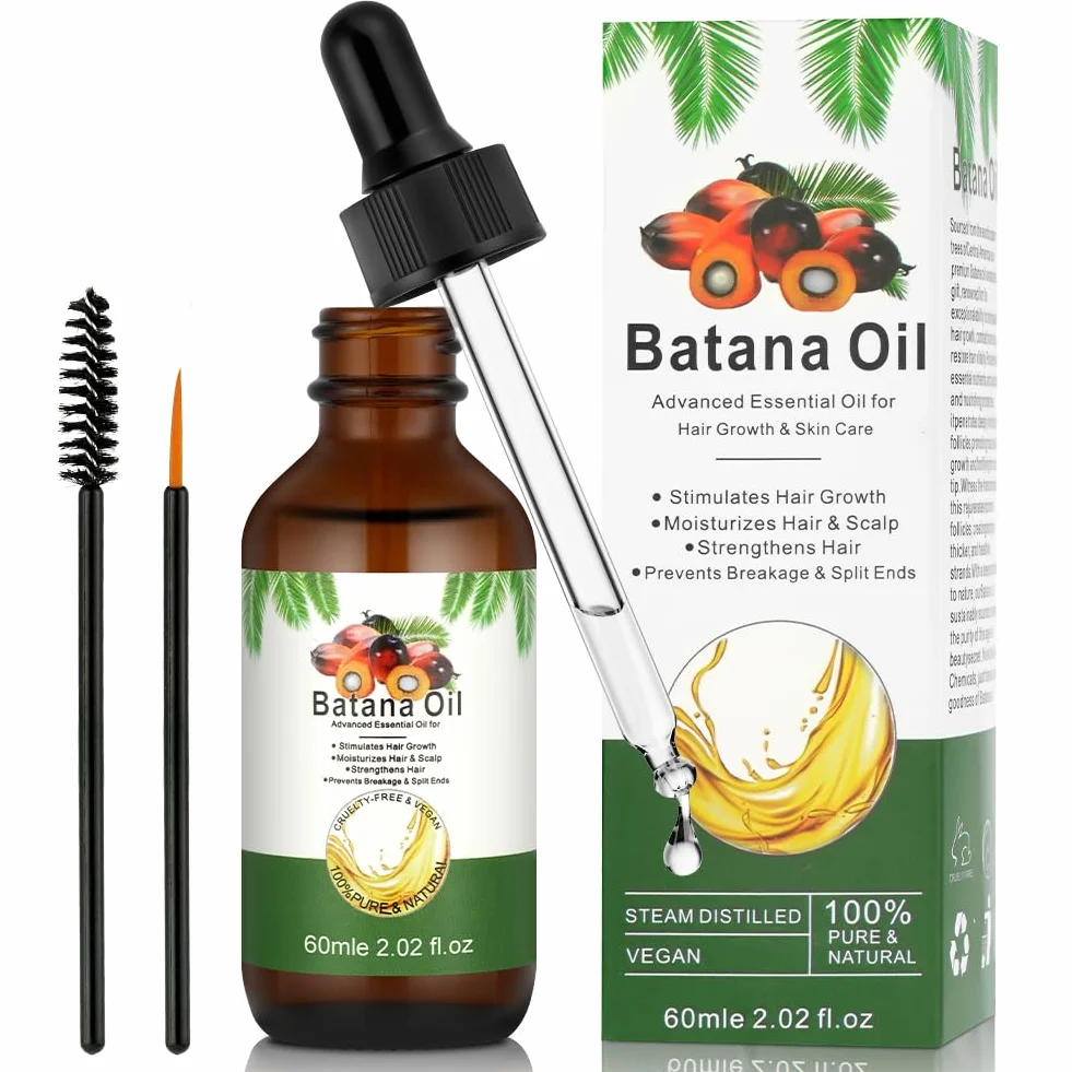 Olejek Batana do porostu włosów 60 ml czysty naturalny odżywczy wzmocnienie skóry głowy