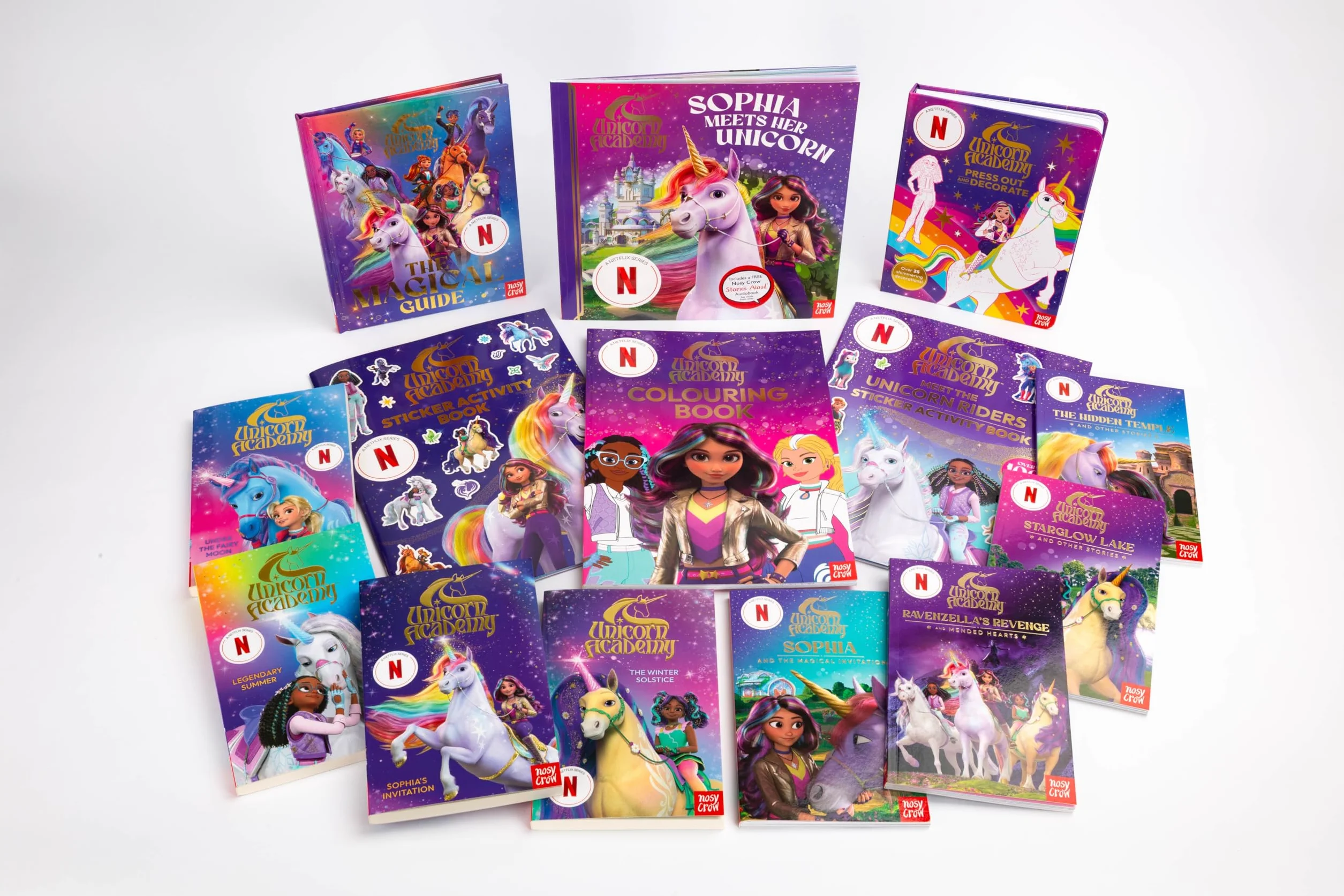 Unicorn Academy: Colouring Book