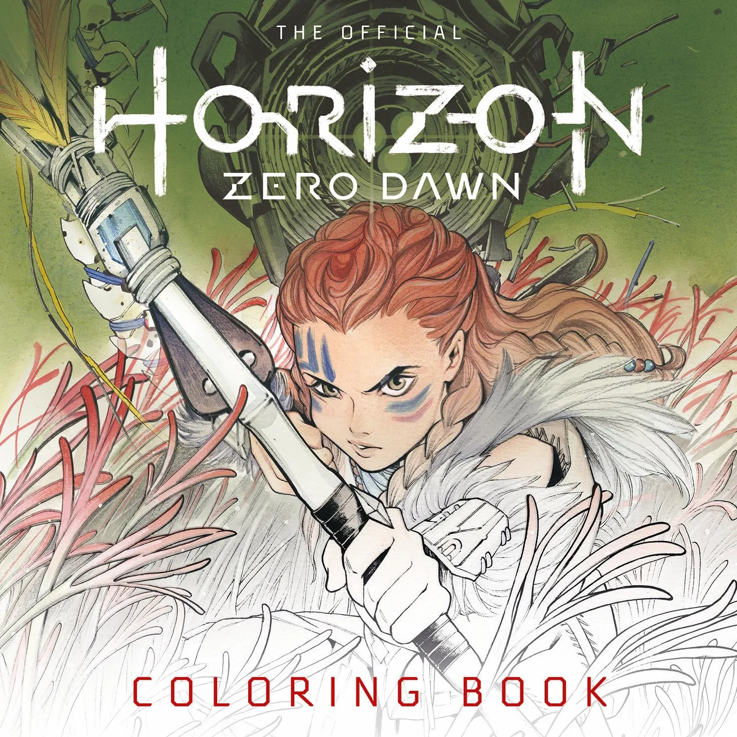 The Official Horizon Zero Dawn Coloring Book