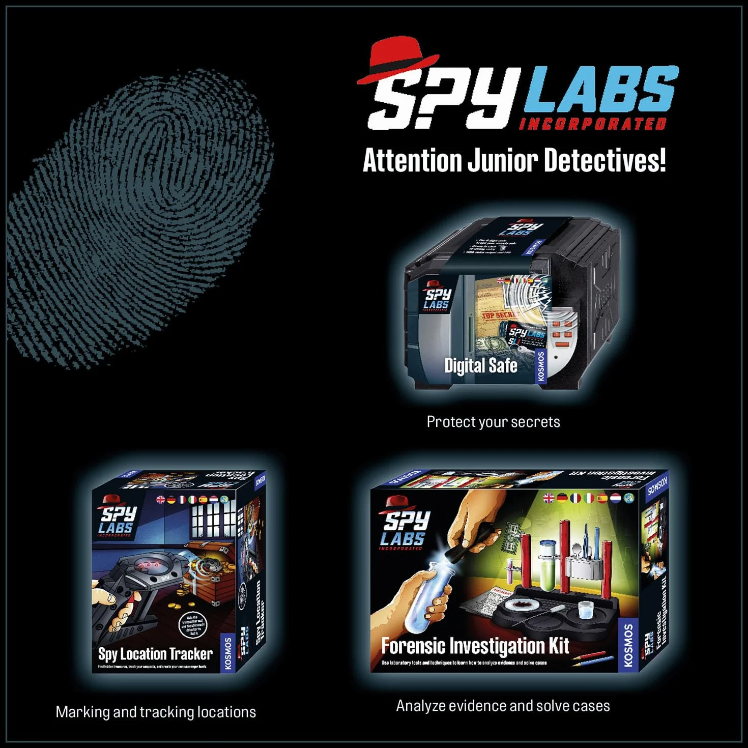 Spy Labs Master Detective Toolkit V1 Detektiv-Set