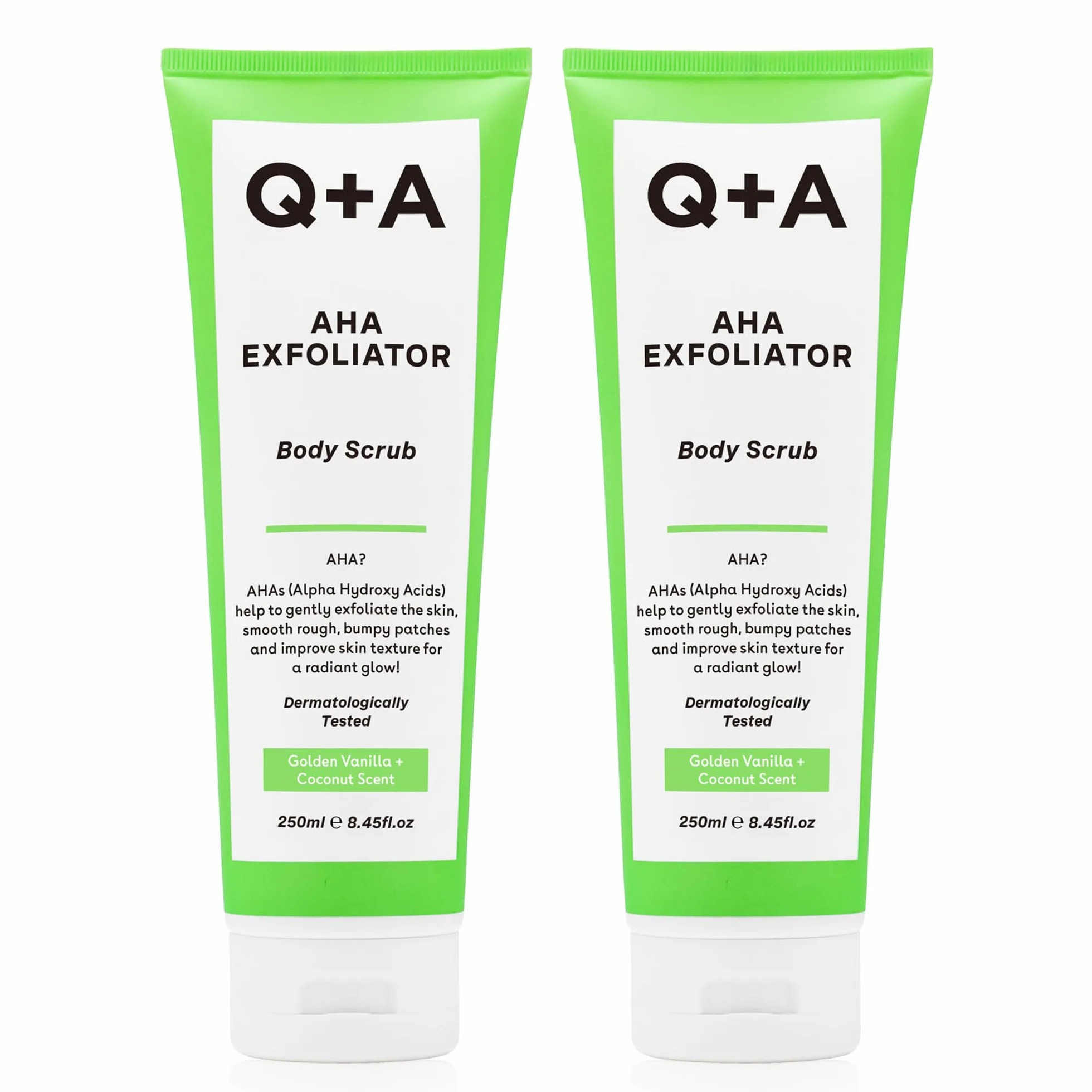 Q+A AHA peeling do ciała 2 x
